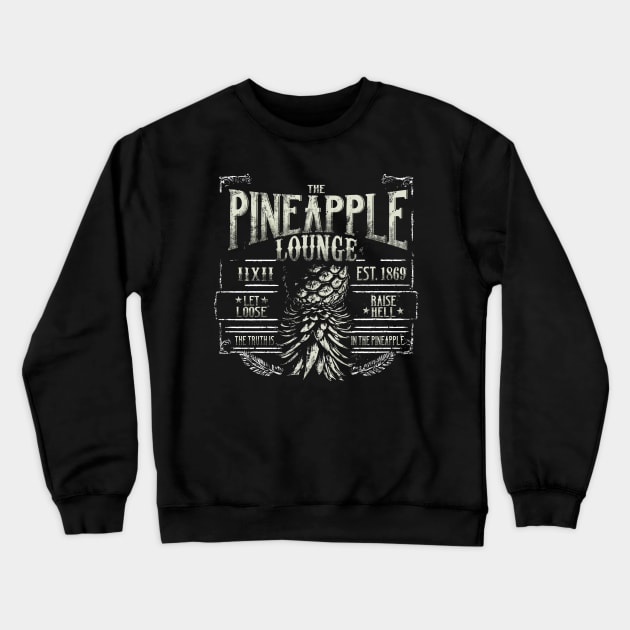 Pineapple lounge design Crewneck Sweatshirt by stuff101